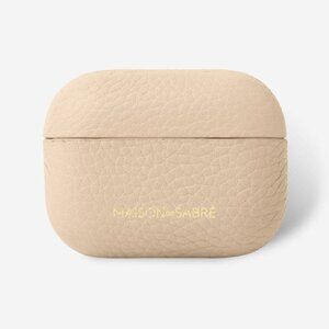 MAISON de SABRÉ Beige Leather AirPods Pro Case